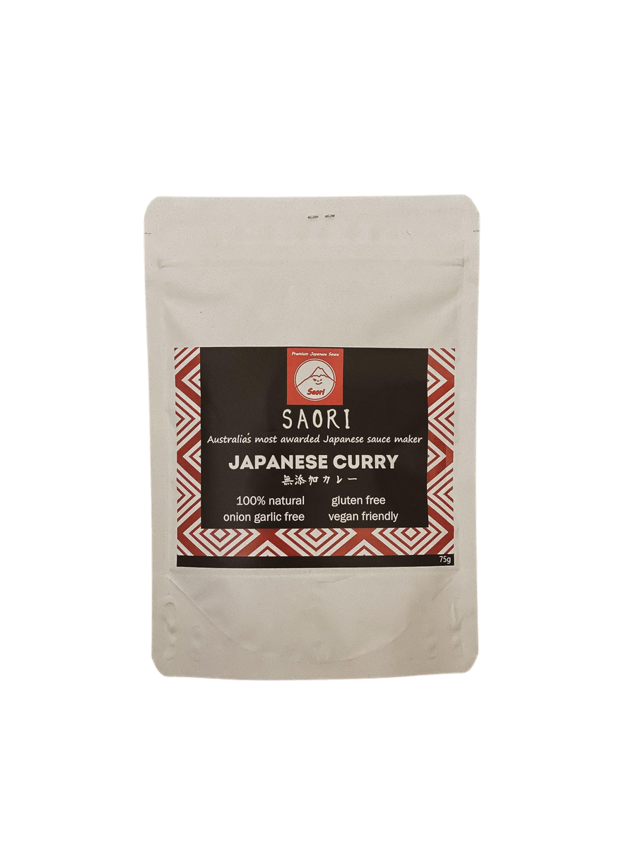 SAORI 100% Natural Japanese Curry | 75G | Japanese Groceries