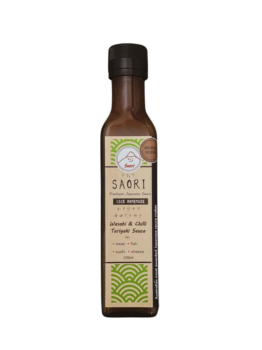 Saori Wasabi Chilli Teriyaki Sauce | 250ML | Japanese Groceries