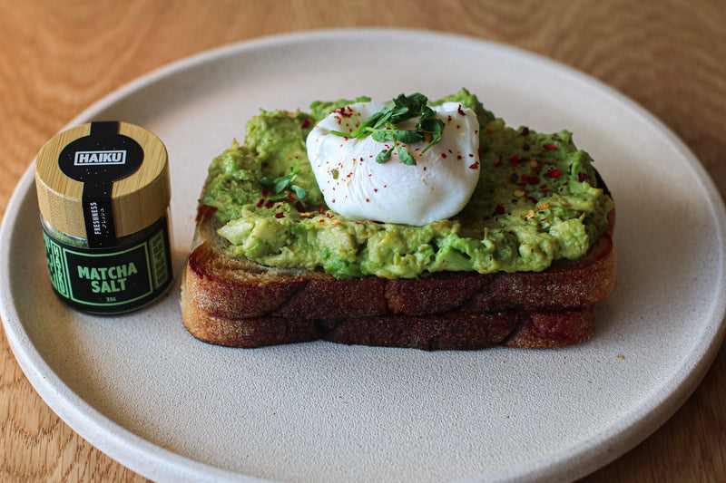 Avocado Toast with Matcha Salt