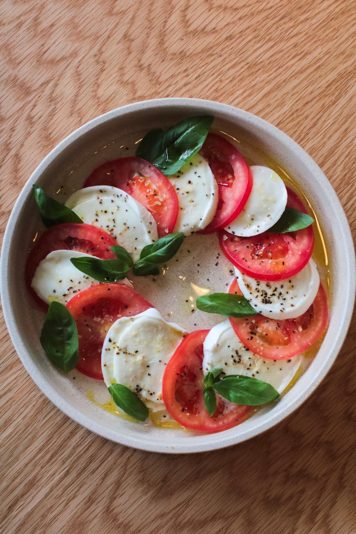 Caprese Salad with Yuzu Salt