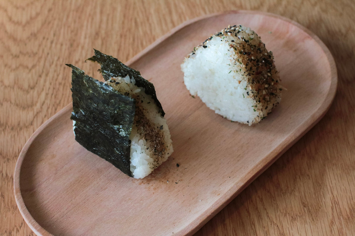 Onigiri with Saltbush Furikake