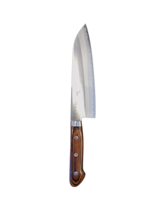 SEISUKE VG1 KASUMITOGI SANTOKU 165MM MAHOGANY HANDLE