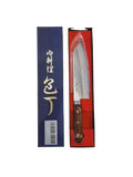 SEISUKE VG1 KASUMITOGI SANTOKU 165MM MAHOGANY HANDLE