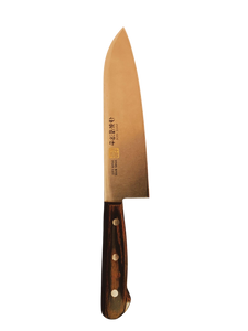 ISEYA MOLYBDENUM SANTOKU 180MM MAHOGANY HANDLE-KNIVES-ISEYA-haiku future