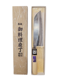 KANETSUNE BLUE STEEL NO. 2 KUROUCHI SANTOKU 165MM
