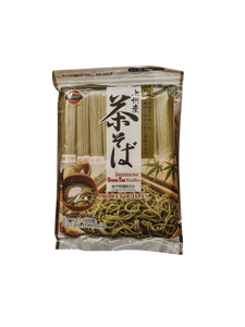 GREEN TEA SOBA NOODS | 640G-JAPANESE GROCERY-J-BASKET-haiku future