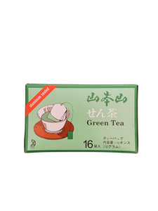 GREEN TEA BAGS | 16PK-JAPANESE GROCERY-YAMAMOTOYAMA-haiku future