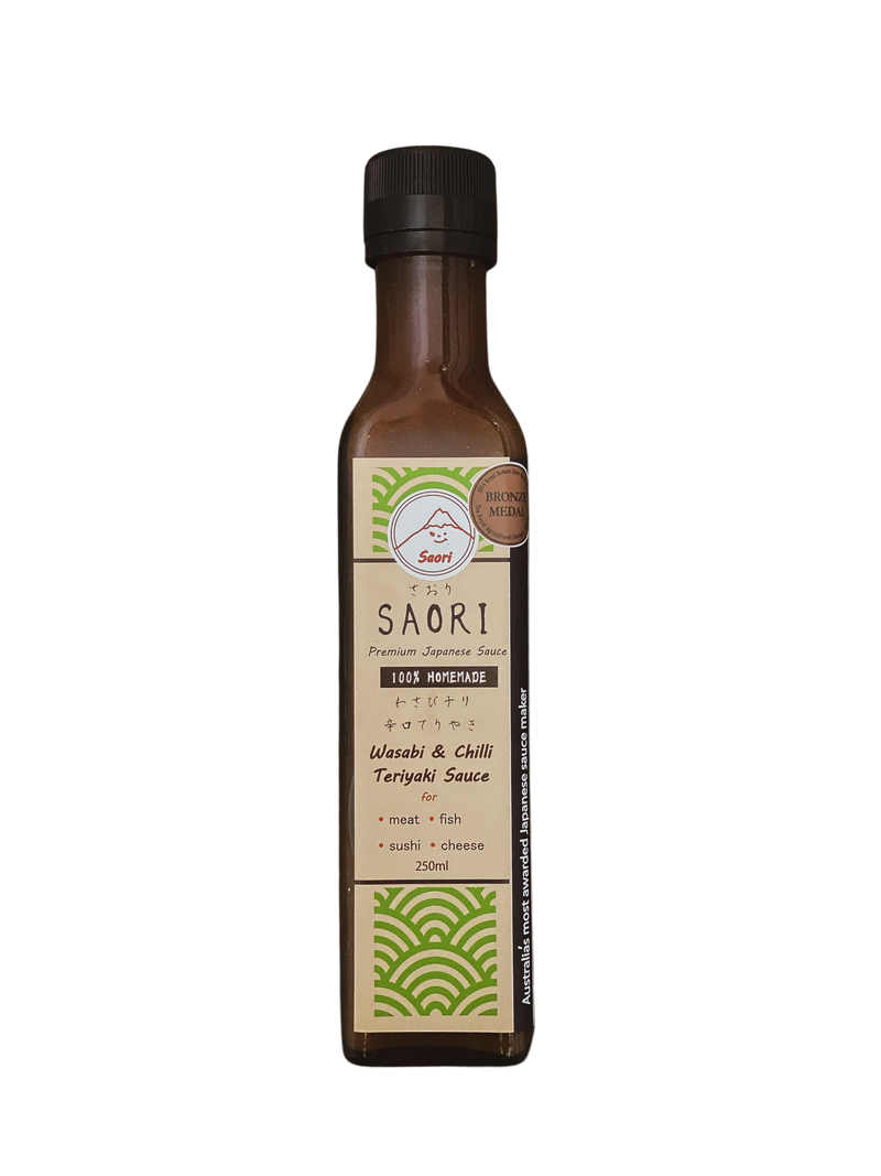 Saori Wasabi Chilli Teriyaki Sauce | 250ML | Japanese Groceries